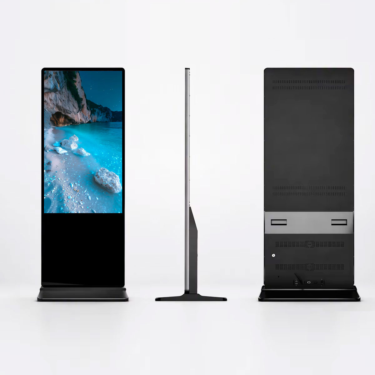 Видеостойка 55 дюймов для рекламы и информации ADM5551a (Android, Wi-Fi) вертикальный телевизор