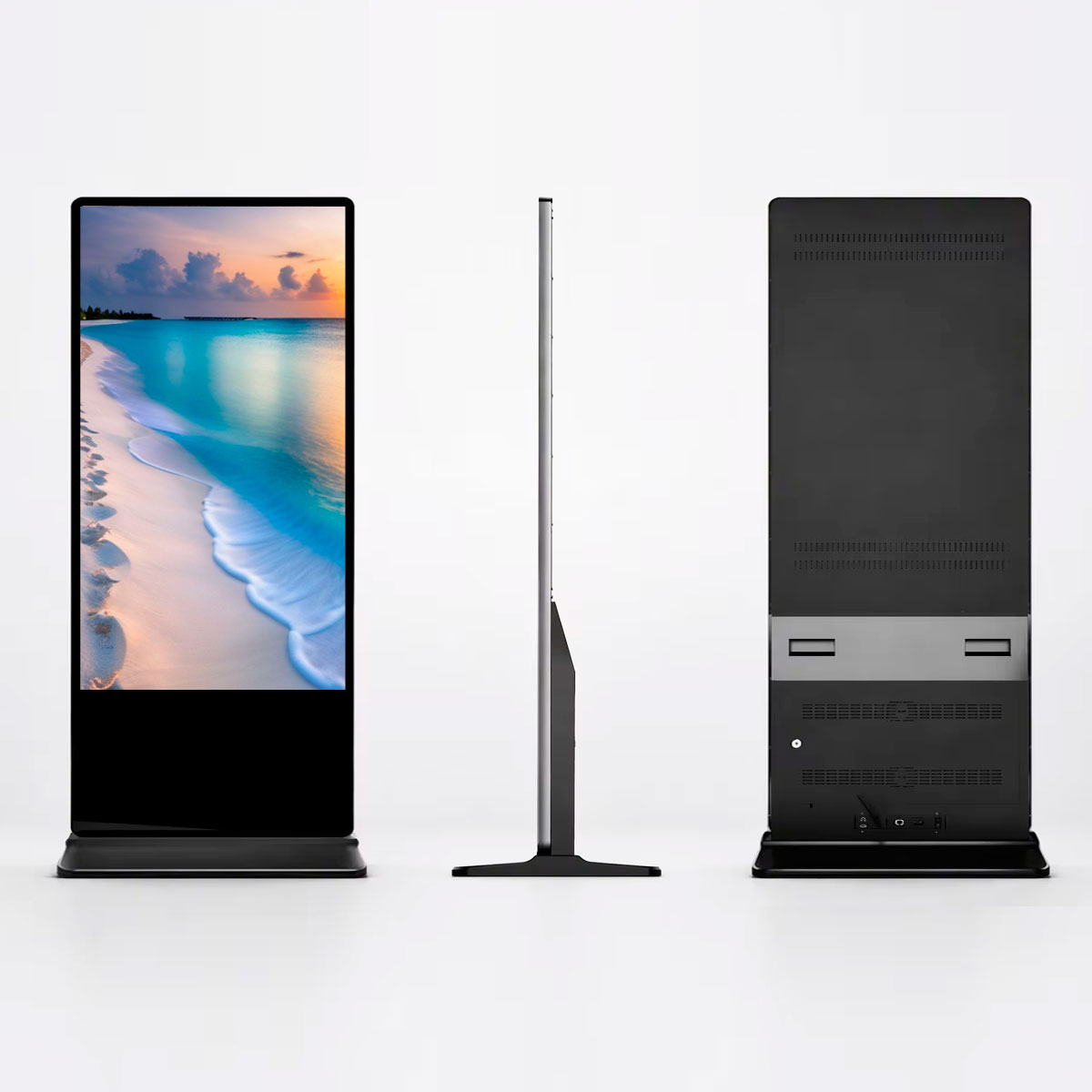 Видеостойка 75 дюймов для рекламы и информации ADM7551a (Android, Wi-Fi) 75 дюймов