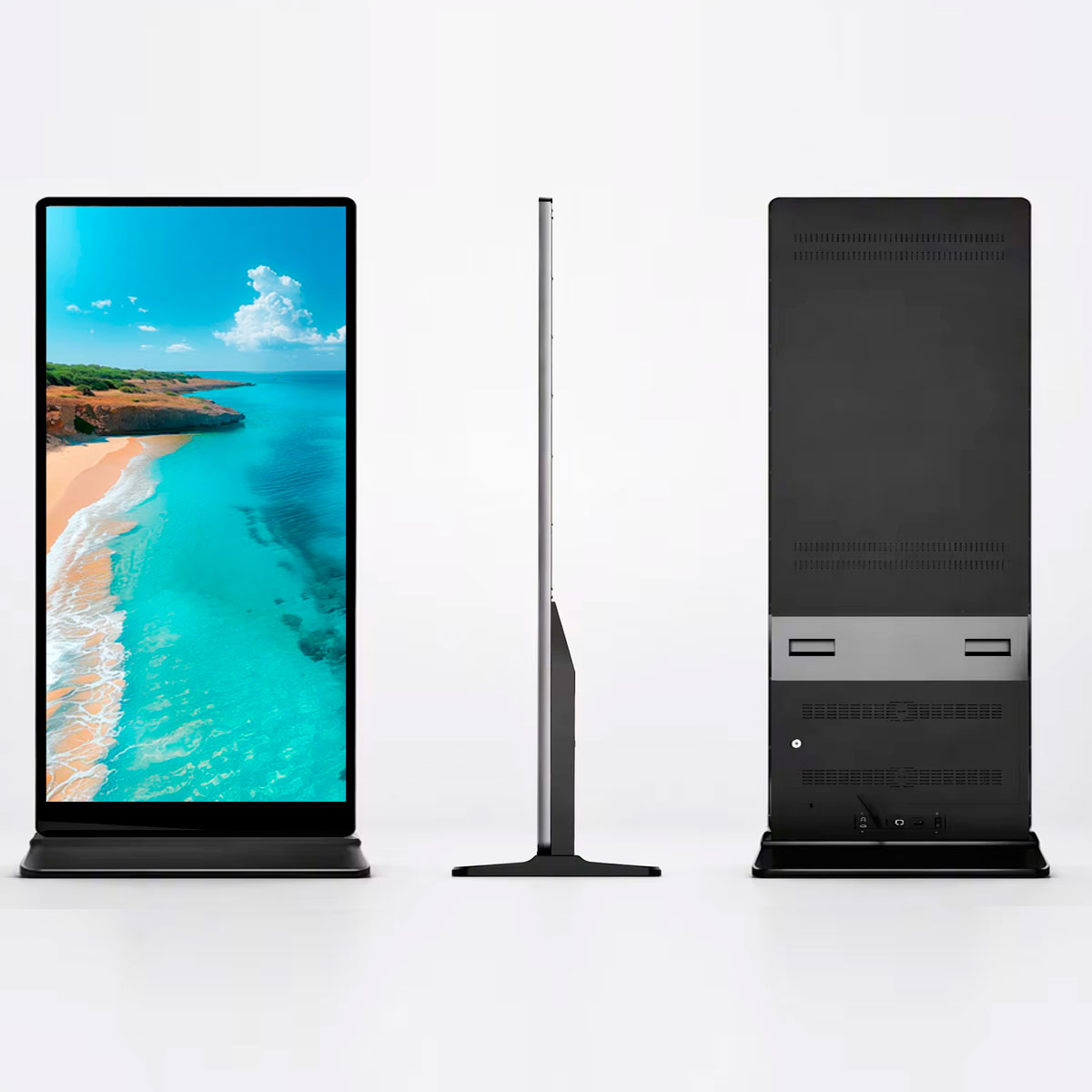 Видеостойка 86 дюймов для рекламы и информации ADM8651a (Android, Wi-Fi) 86 дюймов
