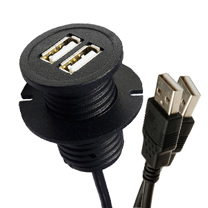 USB розетка зарядка для мебели USBS2002b